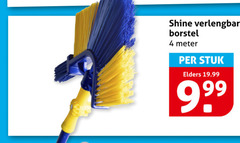 klik op dit plaatje voor een vergroting en voor vergelijkbare aanbiedingen gerelateerd aan
4 shine verlengbare borstel meter stuk elders 4 shine verlengbare borstel meter stuk elders