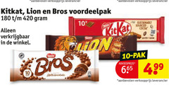 klik op dit plaatje voor een vergroting en voor vergelijkbare aanbiedingen gerelateerd aan
kitkat bros lion chocoladerepen 10 180 sourced cocoa pak kitkat bros lion chocoladerepen 10 180 sourced cocoa pak