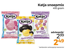  katja snoep snoepmix biggetjes apekoppen yoghurt guns 