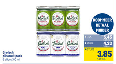  grolsch blikjes bier 1 2 4 6 13 33 330 pils multipack ml meesterschap premium pilsner peter appel verfrissend zachte afdronk alcoholvrij stuk 0.0 fris stuks minder 
