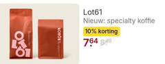  lot61 koffiebonen 10 specialty koffie 
