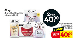  olaz nachtcreme dagcreme 2 5 30 olay double action beauty fluid night singer cream regenerist super serum ml 