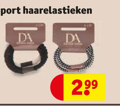  haarelastiek sport haarelastieken da 