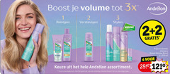  andrelon droogshampoo shampoo 2 3 4 250 boost volume reinigen verstevigen stylen kruidvat hole my assortiment instrumentele gebruik lijn plat slap haar kokos ml 