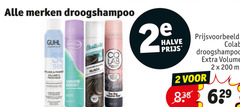  alle merken andrelon kruidvat huismerk droogshampoo 2 200 guhl sel lab lace halve volume ml 
