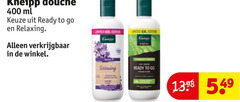  kneipp douchegel 400 douche ml ready to go relaxing 
