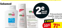  sebamed shampoo douchegel handzeep 2 150 wastafelblad pain sans savon halve soapbar zeepvrije 