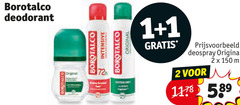  borotalco deodorant 1 2 150 intensive original deospray ml 