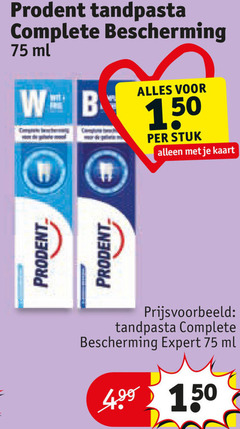  prodent tandpasta 150 bescherming ml web stuk kaart expert 