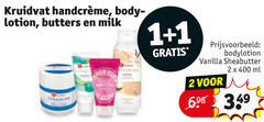  kruidvat huismerk bodylotion handcreme 1 2 400 body lotion butters milk glow vanilla sheabutter ml 