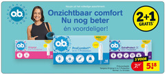  o.b. tampons 1 2 3 4 5 16 ob original protection assortiment onzichtbaar comfort beter procomfort new normal stuks 
