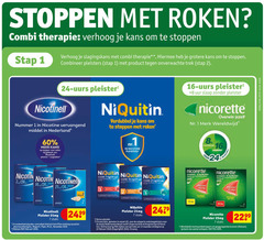  stoppen met roken 1 2 3 4 5 6 7 8 12 14 15 16 22 24 25 60 combi therapie verhoog kans stap hiermee pleisters onverwachte trek pleister nicotinell nummer nicotine vervangend middel nederland opper niquitin verdubbel clear mg uur slaap nicorette overwin jezelf merk wereldwijd stuks controlled five smoking megan piper mat data omzet categorie nederlandse retail markt supermarkten petrol online hd periode maanden eindigend copyright bronnen basis 