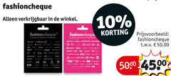 klik op dit plaatje voor een vergroting en voor vergelijkbare aanbiedingen gerelateerd aan
10 5000 fashioncheque t.w.v. 10 5000 fashioncheque t.w.v.