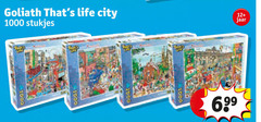 goliath legpuzzel 1000 life city stukjes 12 jaar 6 99 