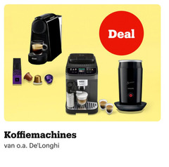  espressoapparaat koffiemachines o.a. deal sense philips 