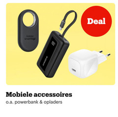  oplaadbare accu galaxy anker mobiele accessoires o.a. powerbank opladers deal 