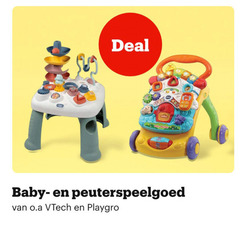 peuter- of babyspeelgoed deal baby vtech playgro 