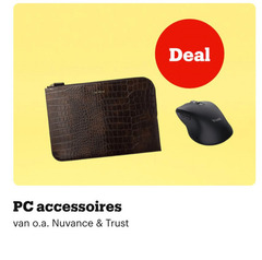  muis pc accessoires o.a. trust deal 
