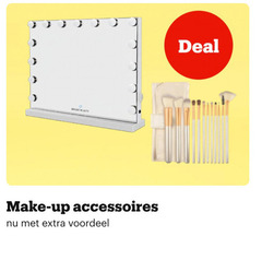 cosmetica bright beauty deal make up accessoires voordeel 