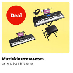  keyboard deal muziekinstrumenten o.a. 
