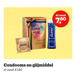  condooms glijmiddel 20 durex nude classic 7 80 standard sensitive gel sensations peau 100ml 