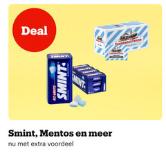  mentos smint kauwgom 50 deal mints voordeel friend 
