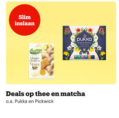  pukka pickwick thee 150 slim inslaan herbal ginger goodness honey tea discovery deals o.a. 