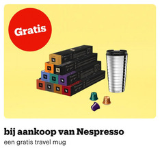  nespresso koffiecups travel mug 