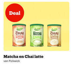  pickwick thee deal mix for chai latte spiced vanilla flavour 