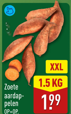  zoete aardappelen xxl 