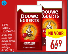  douwe egberts koffie 500 meester filterkoffie aroma rood donker grove maling joure evenwichtig rond snelfiltermaling 