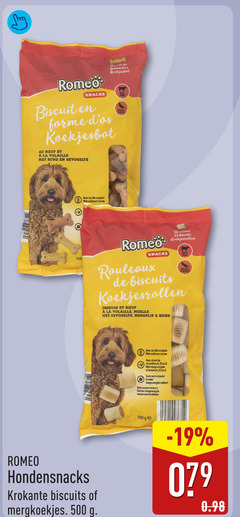  hondensnacks 500 biscuit romeo snacks b la rund gevogelte avec du volkoren tarwe rouleaux biscuits mergpijp toegevoegde vitamine sans sucre suikers conservateurs conserveermiddelen krokante mergkoekjes ge 