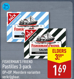  fishermans friend snoep 3 pack added sugar fisher free pastilles salmiak meerdere elders 