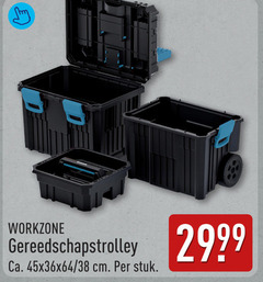  gereedschapswagen workzone gereedschapstrolley ca. cm stuk 