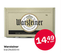  warsteiner krat bier 17 24 seit das einzig wahre familientradition ml 
