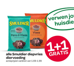  hondenvoer 1 100 pens vlees verwen huisdier diepvries diervoeding varieeren 