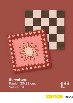  servetten 20 papier cm shop 