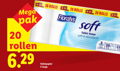  floralys toiletpapier 3 20 22 xxl rolls mega pak rollen soft toilet tissue absorbent layers 