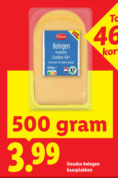  kaasplakken 16 46 500 milbona belegen goudse 48 minimaal weken gerijpt 3.99 