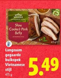  oosterse maaltijd vitasia vietnamese style cooked belly ge langzaam gegaarde buikspek stijl 