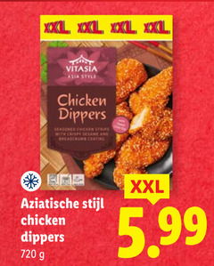 klik op dit plaatje voor een vergroting en voor vergelijkbare aanbiedingen gerelateerd aan
720 xxl vitasia asia style chicken dippers seasoned strips with crispy sesame and coating aziatische stijl 5.99 720 xxl vitasia asia style chicken dippers seasoned strips with crispy sesame and coating aziatische stijl 5.99