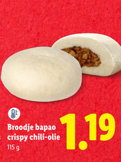  bapao broodje crispy chili olie 