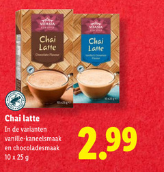  vitasia thee 10 25 asia style chai latte chocolate flavour vanille kaneelsmaak chocoladesmaak 