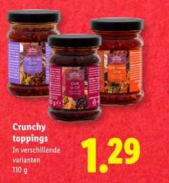  crisp crunchy chilli onion toppings 