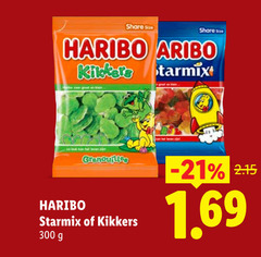  haribo snoep 300 share size starmix kikkers 