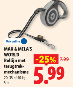  hondenlijn 5 20 35 50 online world rollijn mechanisme 5.99 