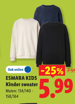  meisjesweater online esmara kids kinder sweater maten 140 5.99 