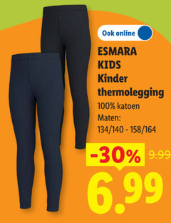  meisjeslegging 100 online esmara kids kinder thermolegging katoen maten 140 