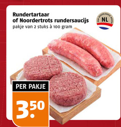  2 100 350 rundertartaar noordertrots rundersaucijs pakje stuks nederlandse nl bodem 