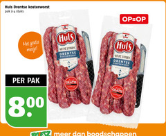  droge worst 4 8 huls drentse kosterworst pak stuks mesje streek 00 wood worth host 